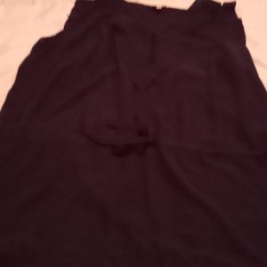 Euro Style Navy sleeveless top